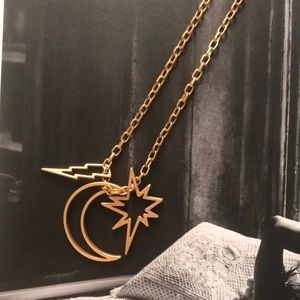 Moonchild 💫⚡️ Gold Necklace